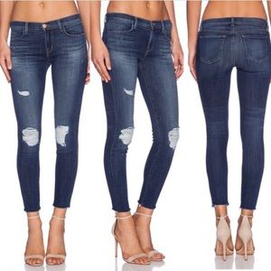 J BRAND Troublemaker Cropped Skinny Jeans Size 29
